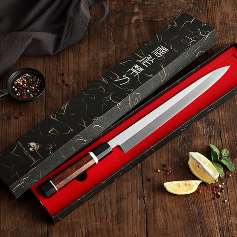 Zhen Series Kiritsuki Sashimi Knife 270mm – M390 Powder Steel