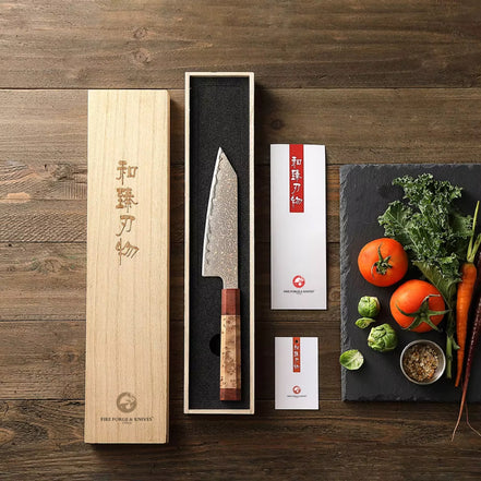 Bunka Knife 165 mm — Laminated Multimetal Construction | Aurelia Series