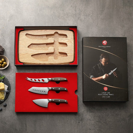 Cheese Sommelier Set — 1.4116 Stainless Steel | Structured Entertaining Collection