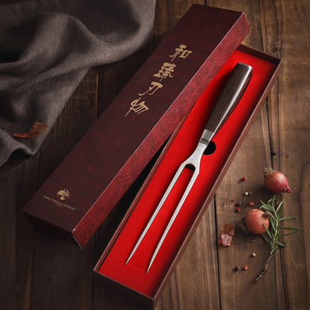 Classic Carving Fork with Ebony Wood Handle