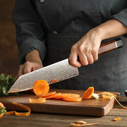 Bunka Knife — K-Tip Precision Control | Structured Vegetable Work