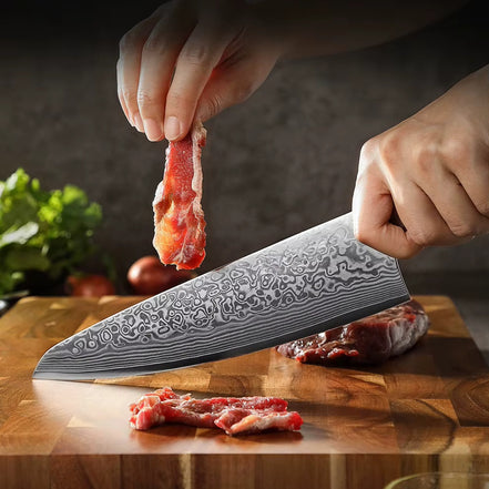 Raindrop surface pattern · Chef's Knife 210 mm