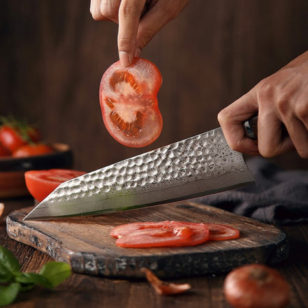 Chef Knife — SRS13 Powder Metallurgy Core | Balanced Edge Stability