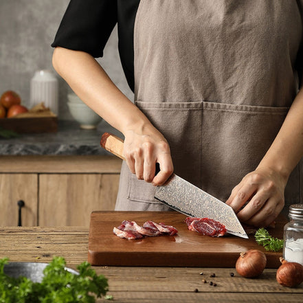 Bunka Knife 210 mm — Laminated Multimetal Construction | Aurelia Series