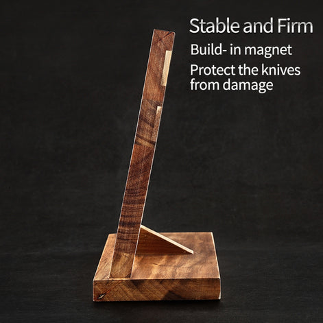 Magnetic Knife Holder for Kitchen – Made from Acacia Wood