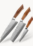 3-Piece Knife Set — SRS13 Powder Steel Core | Balanced Performance System