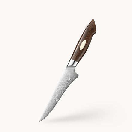 Fillet Knife 154 mm — 110-Layer Laminated Stainless | Dual Alloy Core