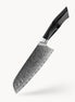 Herringbone Pattern · Santoku 186 mm