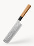 Nakiri 180 mm — 67-Layer Laminated 10Cr15CoMoV | Dedicated Vegetable Precision