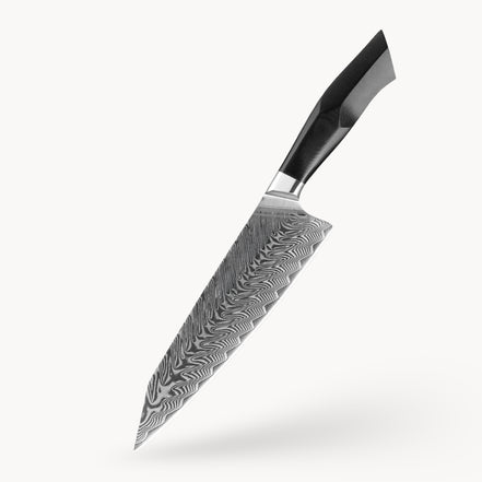 Chef Knife — Laminated Stainless Core | Controlled Daily Precision