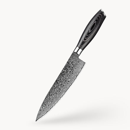 Chef Knife — 67-Layer Laminated Stainless | Controlled Entry Precision