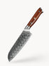 Santoku Knife — 10Cr15 Stainless Damascus Steel | Classic Stability