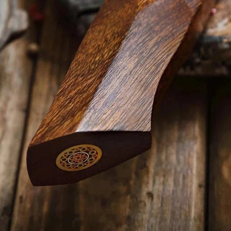 Faca de Chef Damasco 49 Camadas SRS13 com Cabo em Desert Ironwood - Forja Fogo&Faca