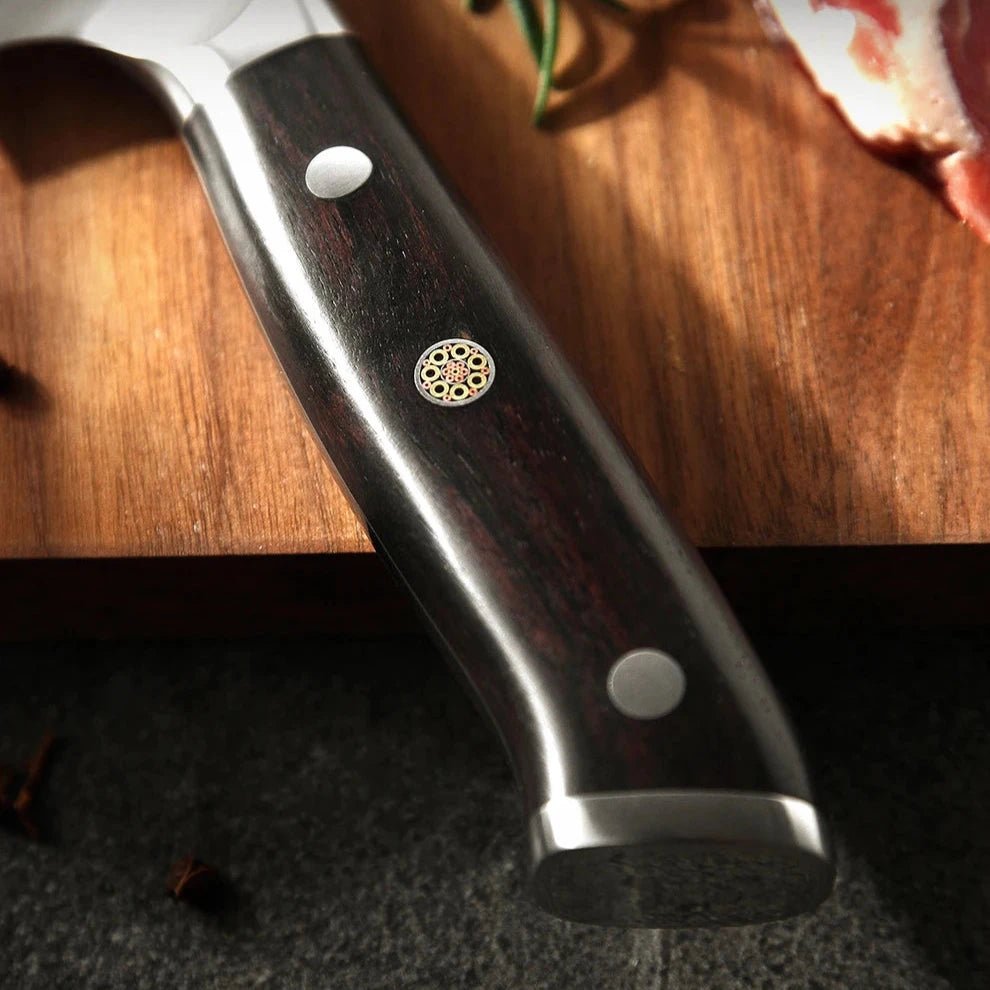 Premium 8.3″ Chef Knife with 1.4116 Stainless Steel Blade and Polished Ebony Handle