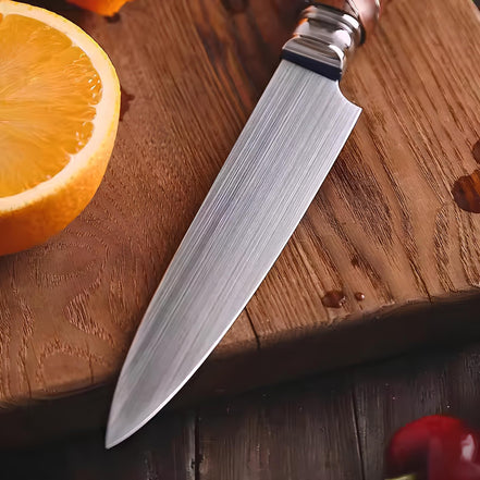 Faca Utilitária em Aço Böhler M390 com Cabo Híbrido - Forja Fogo&Faca