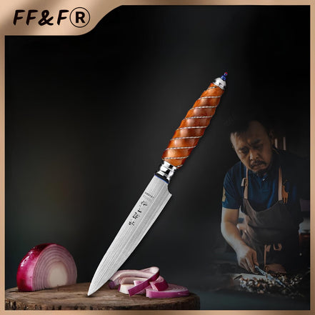 Faca Utilitária em Aço Böhler M390 com Cabo Híbrido - Forja Fogo&Faca