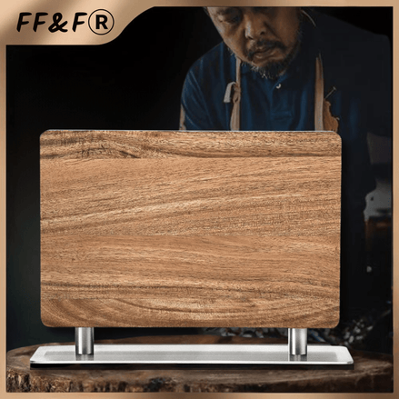 Suporte Magnético de nogueira maciça - Forja Fogo&Faca